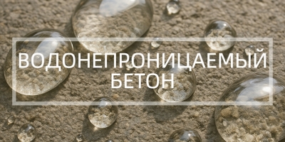 Водонепроницаемый бетон в Москве